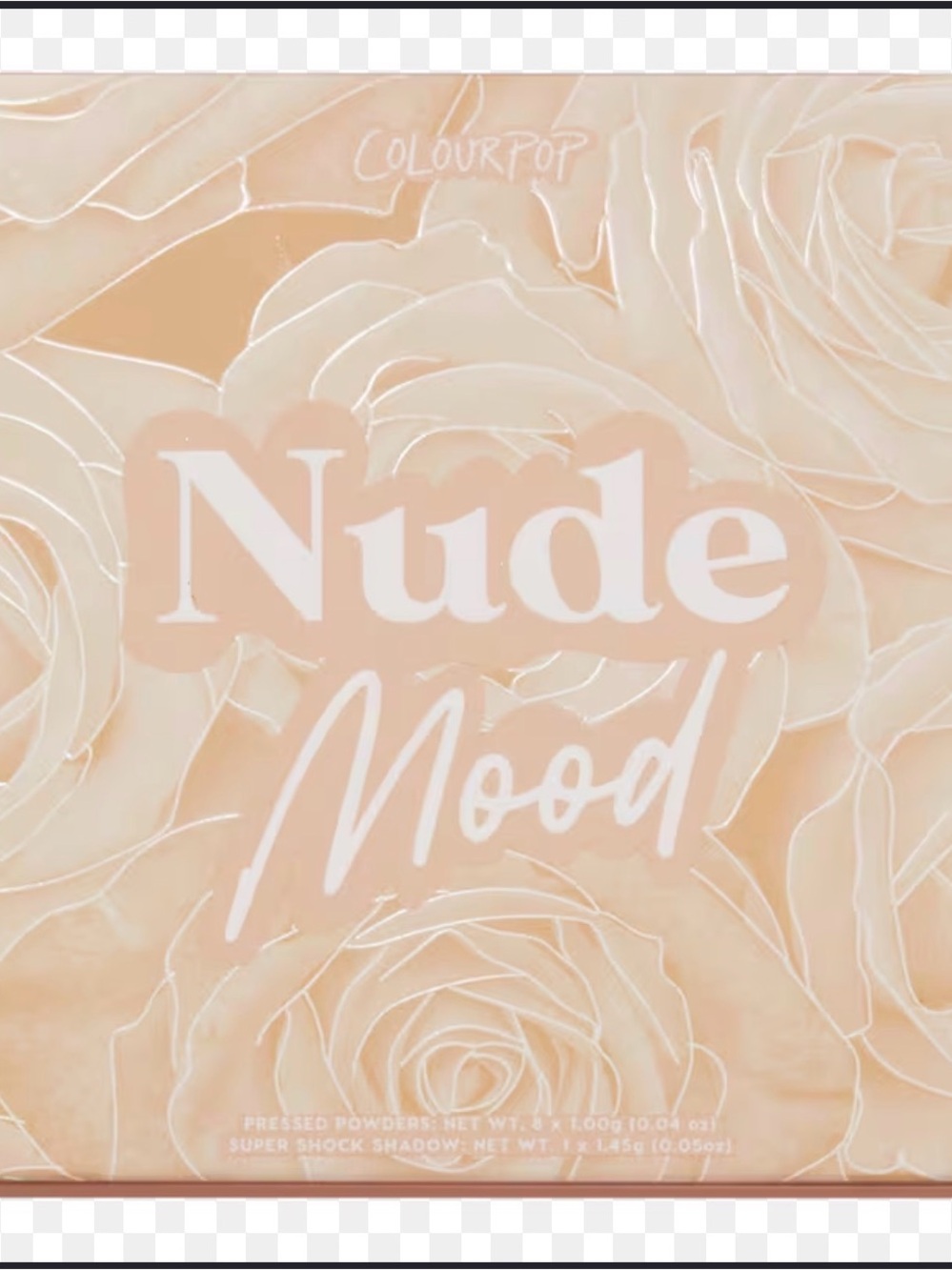 ColourPop Nude Mood Palette - Peachy Nude & Cream Shades